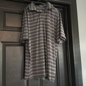 Gray Under Armour Polo